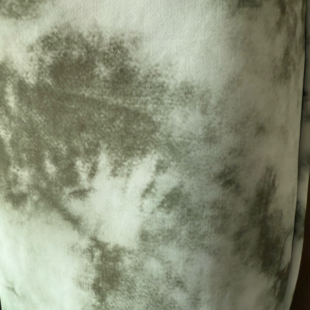 ZARA Stylish Green Tie-Dye Women's Pants medium - Picture 7 of 8